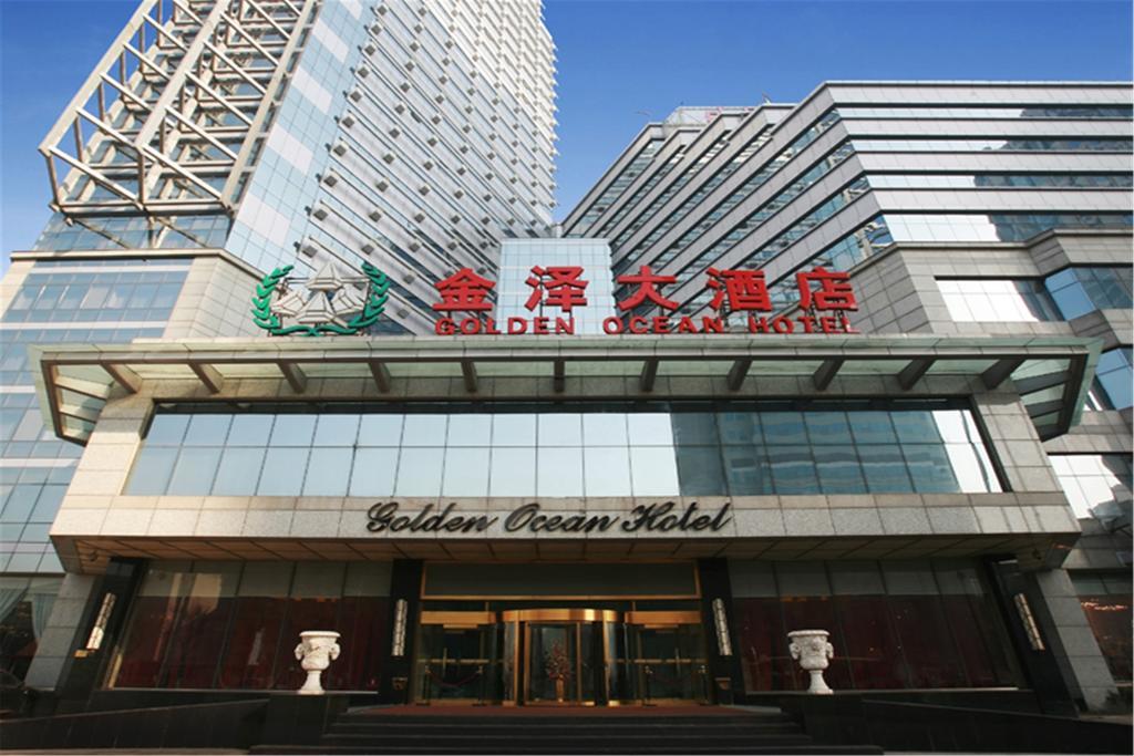 Golden Ocean Hotel Tientsin Dış mekan fotoğraf